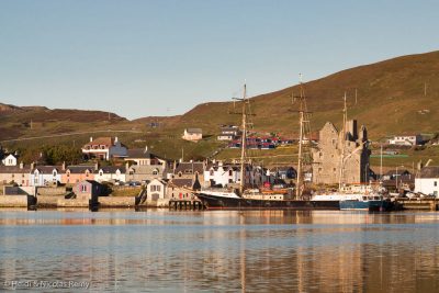 La jolie petite ville de Scalloway