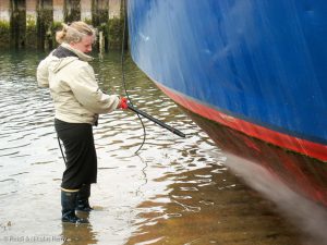 Heidi en plein carénage dynamique