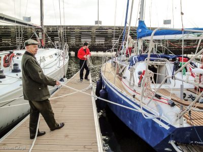 Au moment de larguer les amarres, nous remercions infiniment tout ceux qui nous ont tant aidés !