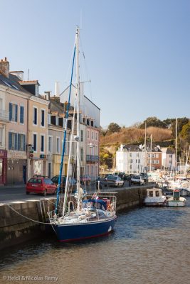 Fleur de Sel patiente dans le port de Palais