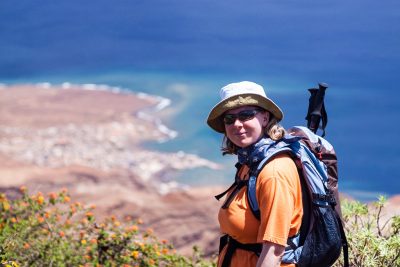 Heureux d'avoir atteint le sommet en plein soleil !