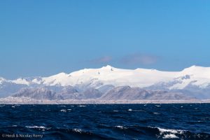 Le vertige andin de Fleur de Sel a commencé dès la sortie du Détroit de Magellan, aidé il est vrai par un temps incroyable !