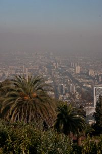Santiago du haut du Cerro San Cristobal
