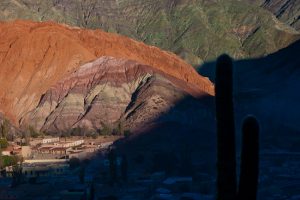 Le jour se lève sur le Cerro Siete Colores
