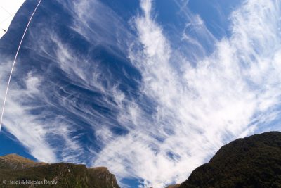 La météo du Fiordland s’est presque résumée à cela, quelle chance !