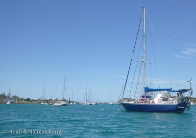 Fleur de Sel sur corps-mort en baie de l'Orphelinat