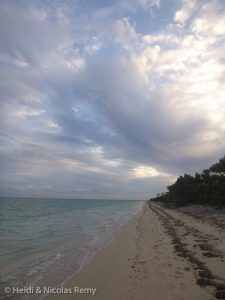 Jolie promenade du soir sur l'Ilot Ténia