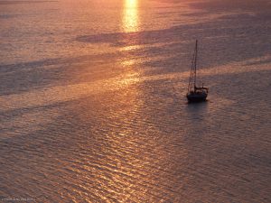 Fleur de Sel au mouillage derrière l'Ilot Hermitage