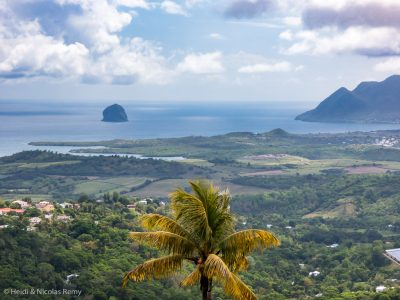 L'imposant Rocher du Diamant