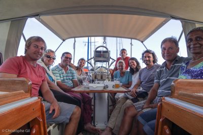 Souvenir de bons moments passés à bord de Kairos