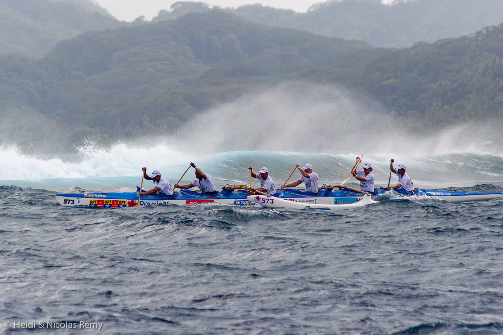 La recette : 120 va'a, 4 îles et de la houle