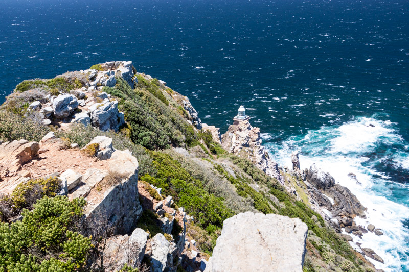 C'est par une journée immaculée et ventée au possible que nous visitons la péninsule du cap, si spectaculaire