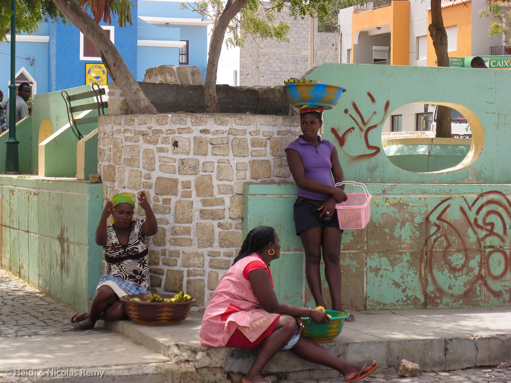 Marché de rue au Cap-Vert